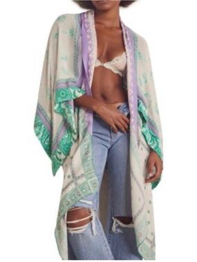 Free People Kiss the Sky Kimono